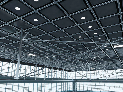 Exhibition Hall 23 3D Model