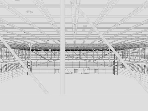 Exhibition Hall 23 3D 모델