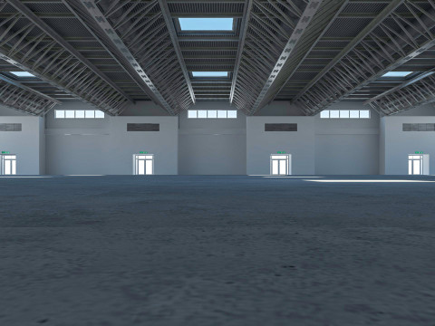 Exhibition Hall Warehouse 26 3D 模型