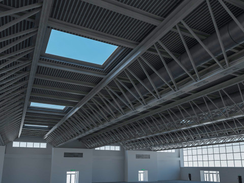 Exhibition Hall Warehouse 26 3D 模型