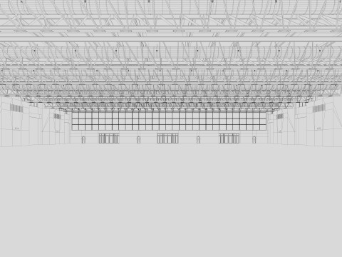 Exhibition Hall Warehouse 26 3D 模型