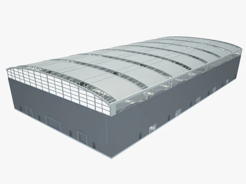 Exhibition Hall 29 3D Model