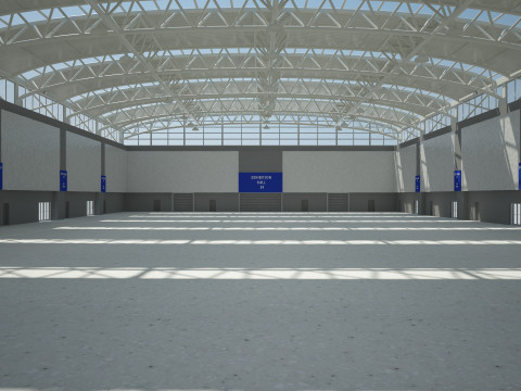 Exhibition Hall 29 3D-Modell