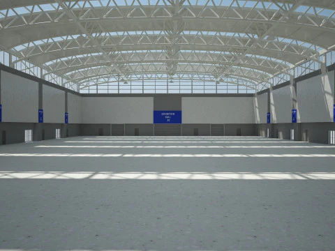 Exhibition Hall 29 3D Model