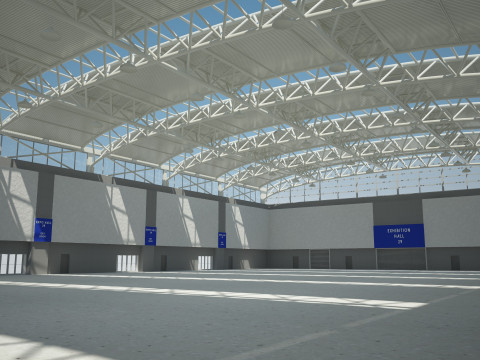 Exhibition Hall 29 3D-Modell