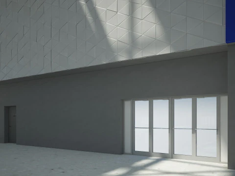 Exhibition Hall 29 3D Model