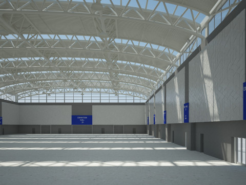 Exhibition Hall 29 3D-Modell