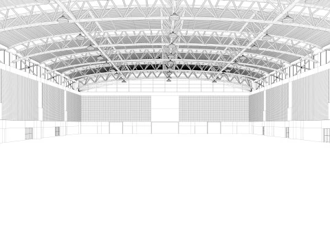 Exhibition Hall 29 3D Model
