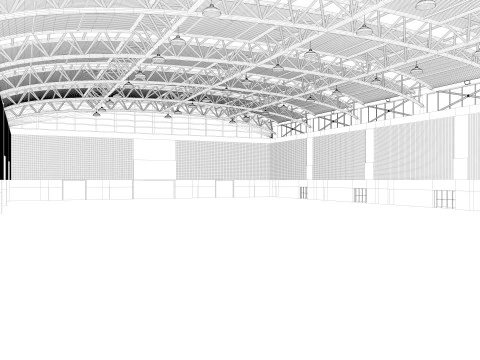 Exhibition Hall 29 3D Model