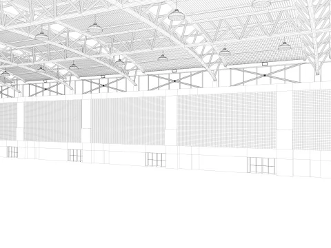 Exhibition Hall 29 3D Model