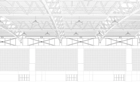 Exhibition Hall 29 3D Model