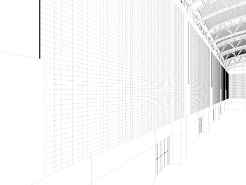 Exhibition Hall 29 3D Model