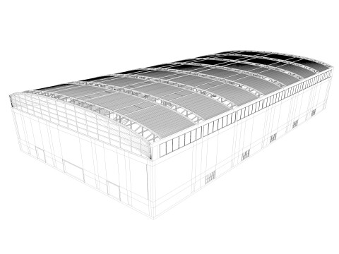 Exhibition Hall 29 3D-Modell