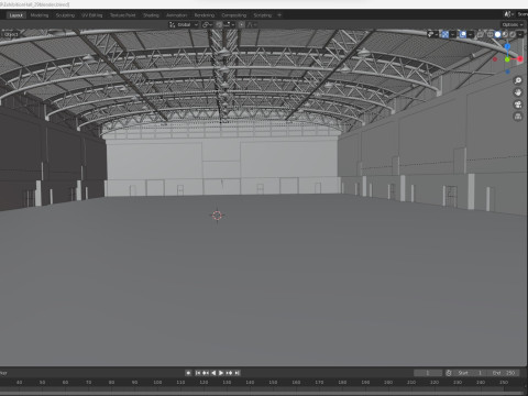 Exhibition Hall 29 3D-Modell