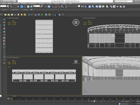 Exhibition Hall 29 3D Model