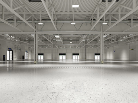 Exhibition Hall 32 3D Model