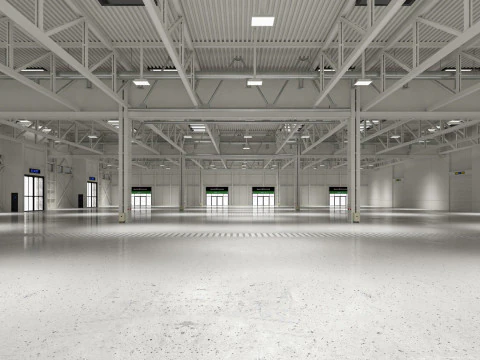 Exhibition Hall 32 3D Model