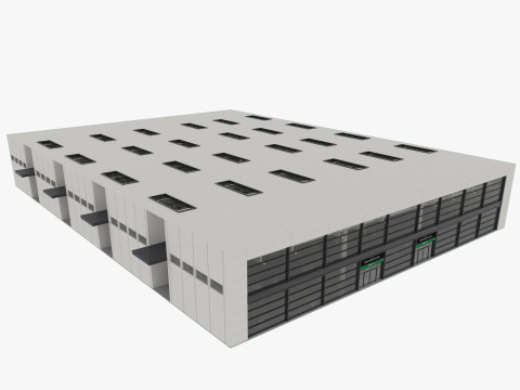 Exhibition Hall 32 3D Model