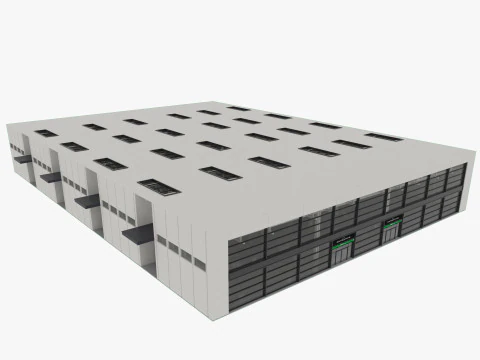 Exhibition Hall 32 3D Model