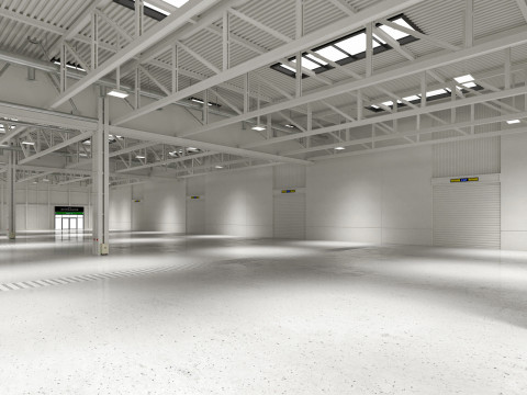 Exhibition Hall 32 3D Model