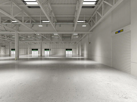 Exhibition Hall 32 3D Model