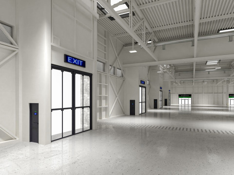 Exhibition Hall 32 3D Model