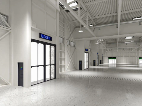 Exhibition Hall 32 3D Model