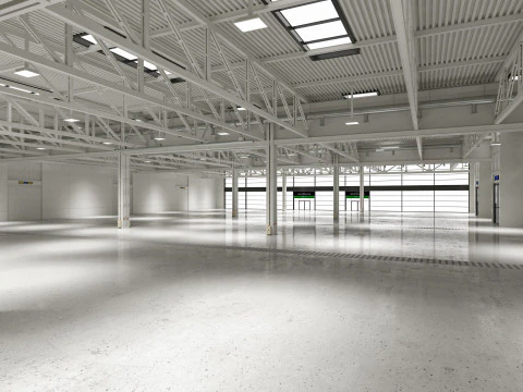 Exhibition Hall 32 3D Model