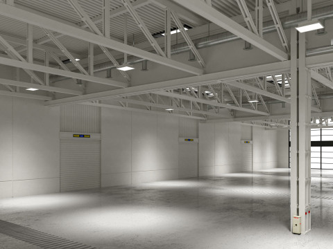 Exhibition Hall 32 3D Model