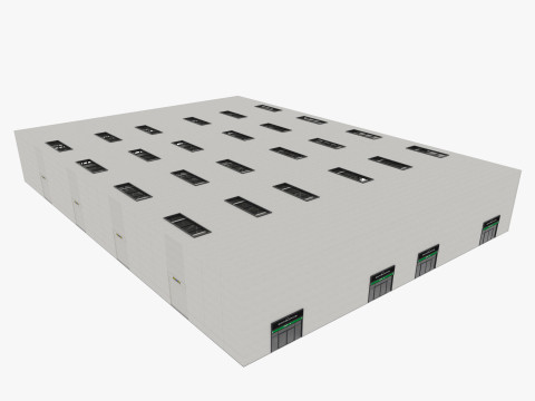 Exhibition Hall 32 3D Model