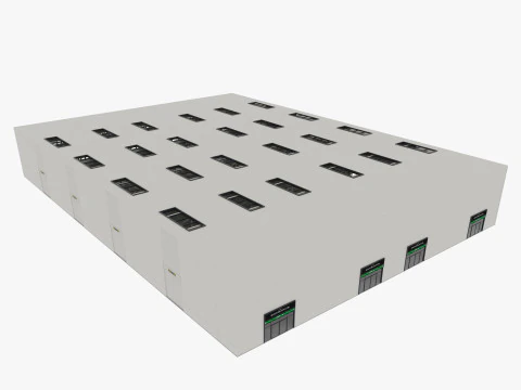 Exhibition Hall 32 3D Model