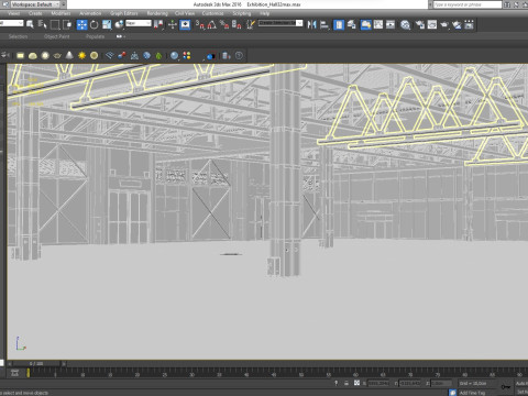 Exhibition Hall 32 3D Model