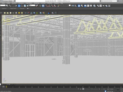 Exhibition Hall 32 3D Model