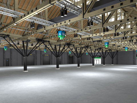 Exhibition Hall 33 3Dモデル