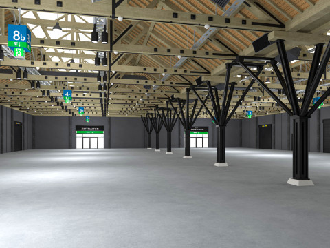 Exhibition Hall 33 3Dモデル