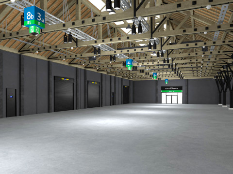 Exhibition Hall 33 3Dモデル