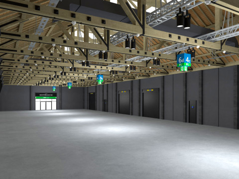 Exhibition Hall 33 3Dモデル