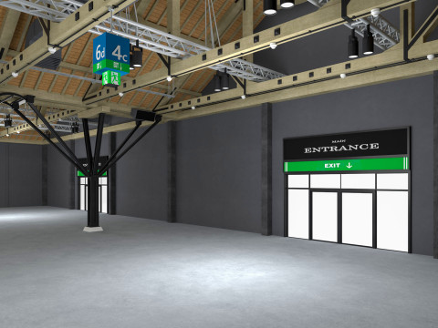 Exhibition Hall 33 3Dモデル