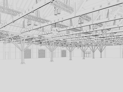Exhibition Hall 33 3Dモデル