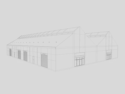 Exhibition Hall 33 3D Model