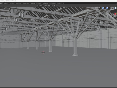 Exhibition Hall 33 3Dモデル