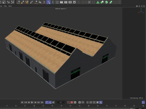 Exhibition Hall 33 3D Model
