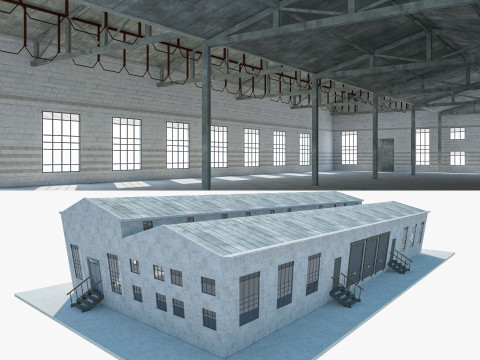 Factory 3D Model