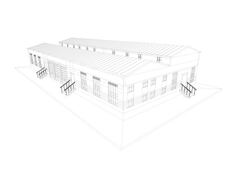 Factory 3D 모델