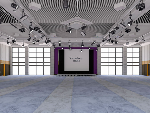 Fair Exhibition Hall Modelo 3D