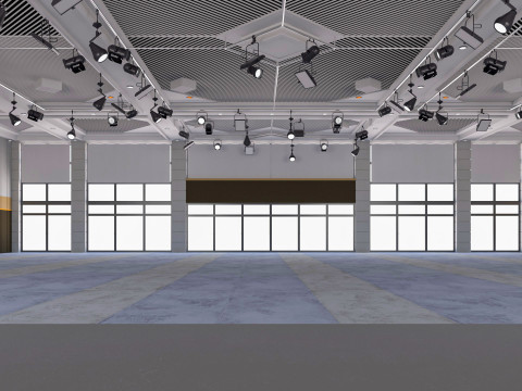 Fair Exhibition Hall Modelo 3D