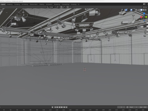 Fair Exhibition Hall Modelo 3D