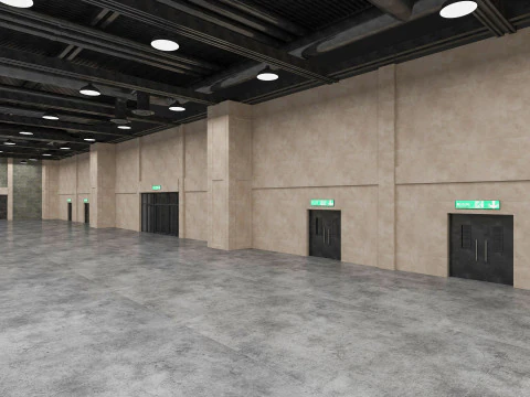 Fair Exposition Center 3D Model