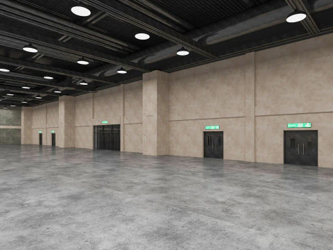 Fair Exposition Center 3D Model