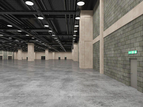 Fair Exposition Center 3D Model